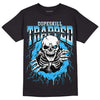 Jordan 2 Low "University Blue" DopeSkill T-Shirt Trapped Halloween Graphic Streetwear - Black