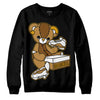 Jordan 13 Wheat 2023 DopeSkill Sweatshirt Sneakerhead BEAR Graphic Streetwear - Black