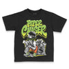 Neon Green Sneakers DopeSkill Toddler Kids T-shirt Paper Chaser Boy Graphic Streetwear - black