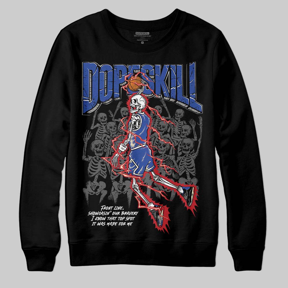 Jordan 4 “Rare Air” DopeSkill Sweatshirt Thunder Dunk Graphic Streetwear - Black