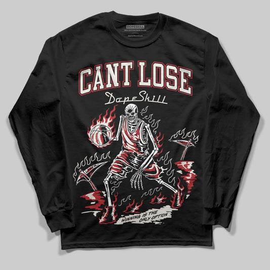 Nigel Sylvester x Jordan 1 Low OG “Nitro” DopeSkill Long Sleeve T-Shirt Cant Lose Graphic Streetwear - Black