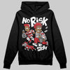 Jordan 8 Retro Bugs Bunny (2025) DopeSkill Hoodie Sweatshirt No Risk No Story Graphic Streetwear - Black