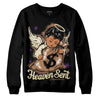 Jordan 6 WMNS Gore-Tex Brown Kelp DopeSkill Sweatshirt Heaven Sent Graphic Streetwear - Black