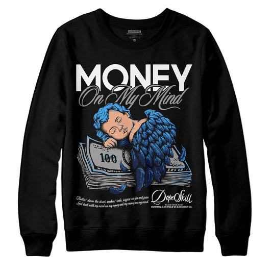 Jordan 3 "Midnight Navy" DopeSkill Sweatshirt MOMM Graphic Streetwear - Black 