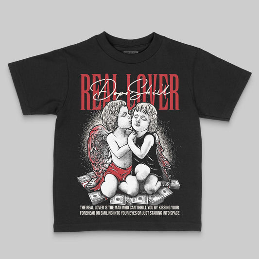 Jordan 4 “Flight Club” DopeSkill Toddler Kids T-shirt Real Lover Graphic Streetwear - Black