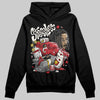 Jordan 4 “Flight Club” DopeSkill Hoodie Sweatshirt Stressless Graphic Streetwear - Black