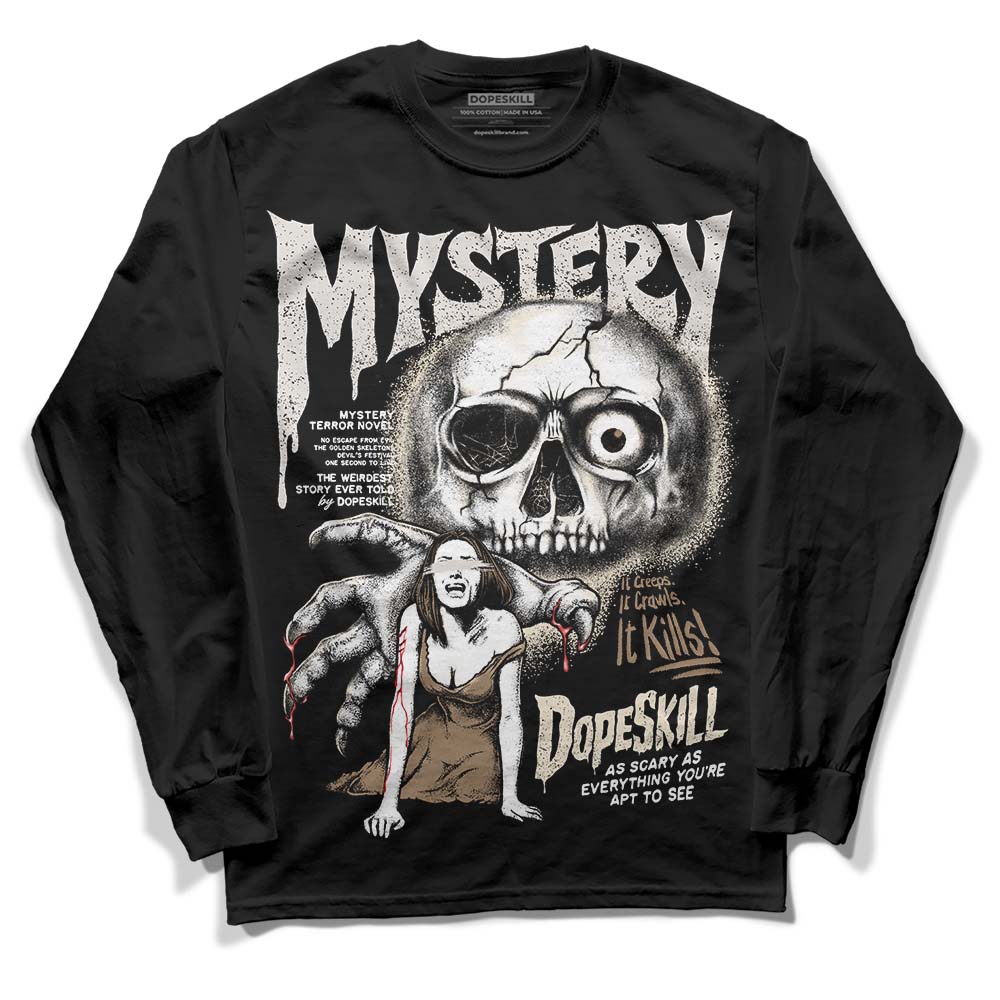 Jordan 5 SE “Sail” DopeSkill Long Sleeve T-Shirt Mystery Ghostly Grasp Graphic Streetwear - Black