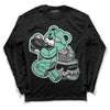 Jordan 3 "Green Glow" DopeSkill Long Sleeve T-Shirt Bear Steals Sneaker Graphic Streetwear - Black 