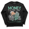 Jordan 3 "Green Glow" DopeSkill Long Sleeve T-Shirt MOMM Graphic Streetwear - Black