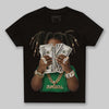 Green Sneakers DopeSkill Toddler Kids T-shirt Rich Youth Graphic Streetwear  - Black