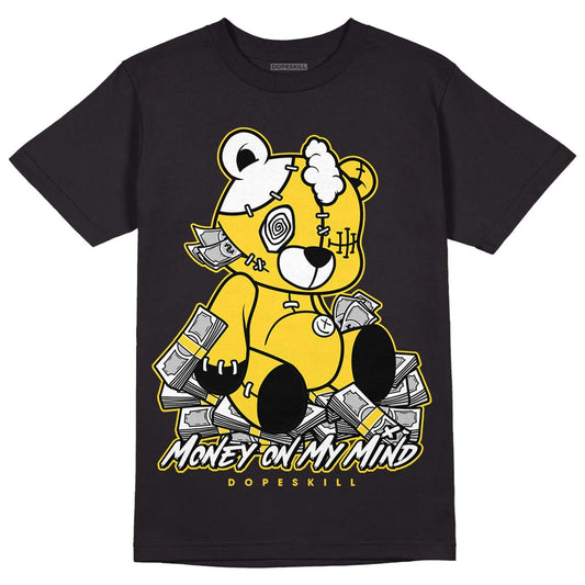 Jordan 4 Tour Yellow Thunder DopeSkill T-Shirt MOMM Bear Graphic Streetwear - Black
