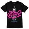 Pink Sneakers DopeSkill T-Shirt King Chess Graphic Streetwear - Black