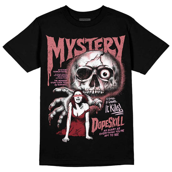 Valentine's Day Collection DopeSkill T-Shirt Mystery Ghostly Grasp Graphic Streetwear - Black