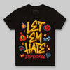 Yellow Sneakers DopeSkill Toddler Kids T-shirt Let 'em Hate Graphic Streetwear - Black