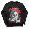 Grey Sneakers DopeSkill Long Sleeve T-Shirt Hold My Own Graphic Streetwear - Black