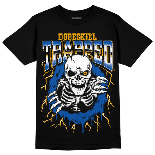 Dunk Blue Jay and University Gold DopeSkill T-Shirt Trapped Halloween Graphic