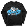 Jordan 1 High Retro OG “University Blue” DopeSkill Long Sleeve T-Shirt Rare Breed Type Graphic Streetwear - Black