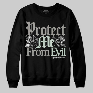 Jordan 1 Retro Low OG Year of the Snake (2025) DopeSkill Sweatshirt Protect Me From Evil Graphic Streetwear - Black