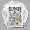 A Ma Maniere x Jordan 5 “Photon Dust” DopeSkill Long Sleeve T-Shirt Thunder Dunk Graphic Streetwear - White