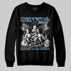 University Blue Sneakers DopeSkill Sweatshirt Just Rich Graphic Streetwear - Black