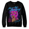 Dunk Low GS “Active Fuchsia” DopeSkill Sweatshirt Never Stop Hustling Graphic Streetwear - Black