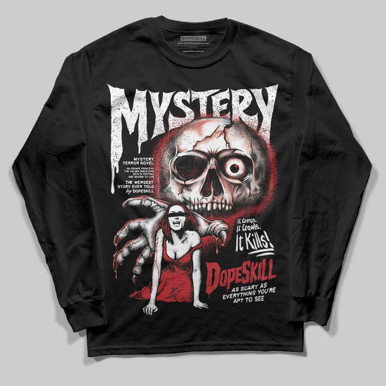 Jordan 1 Low OG "Chicago" DopeSkill Long Sleeve T-Shirt Mystery Ghostly Grasp Graphic Streetwear - Black