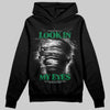 Green Sneakers DopeSkill Hoodie Sweatshirt Look In My Eyes Graphic Streetwear - black