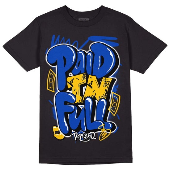 Jordan 14 “Laney” DopeSkill T-Shirt New Paid In Full Graphic Streetwear - Black