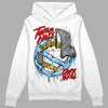 Travis Scott x Jordan 4 Retro 'Cactus Jack' DopeSkill Hoodie Sweatshirt Takin No L's Graphic Streetwear  - White 