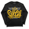 Dunk Yellow Bordeaux DopeSkill Long Sleeve T-Shirt Queen Graphic Streetwear - Black