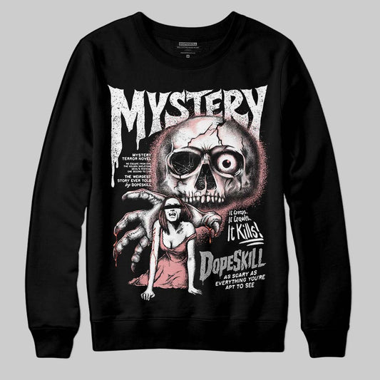 Harris Tweed x Wmns Dunk Low 'Black Phantom' DopeSkill Sweatshirt Mystery Ghostly Grasp Graphic Streetwear - Black