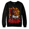 Red Sneakers DopeSkill Sweatshirt Black King Graphic Streetwear - Black