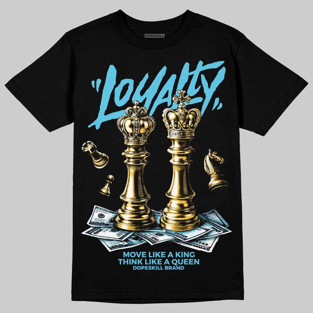 Jordan 11 Retro Gamma Blue (2025) DopeSkill T-Shirt Loyalty Graphic Streetwear - black