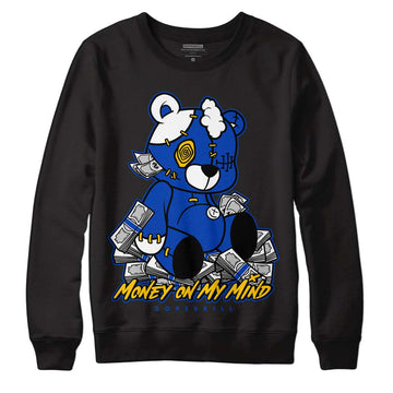 Jordan 14 “Laney” DopeSkill Sweatshirt MOMM Bear Graphic Streetwear - Black