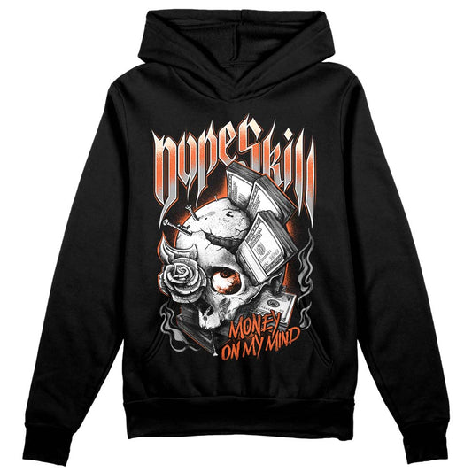 Jordan 3 Georgia Peach DopeSkill Hoodie Sweatshirt Money On My Mind Graphic Streetwear - Black