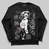 Jordan 4 Retro Cave Stone DopeSkill Long Sleeve T-Shirt Built Different Graphic Streetwear - Black