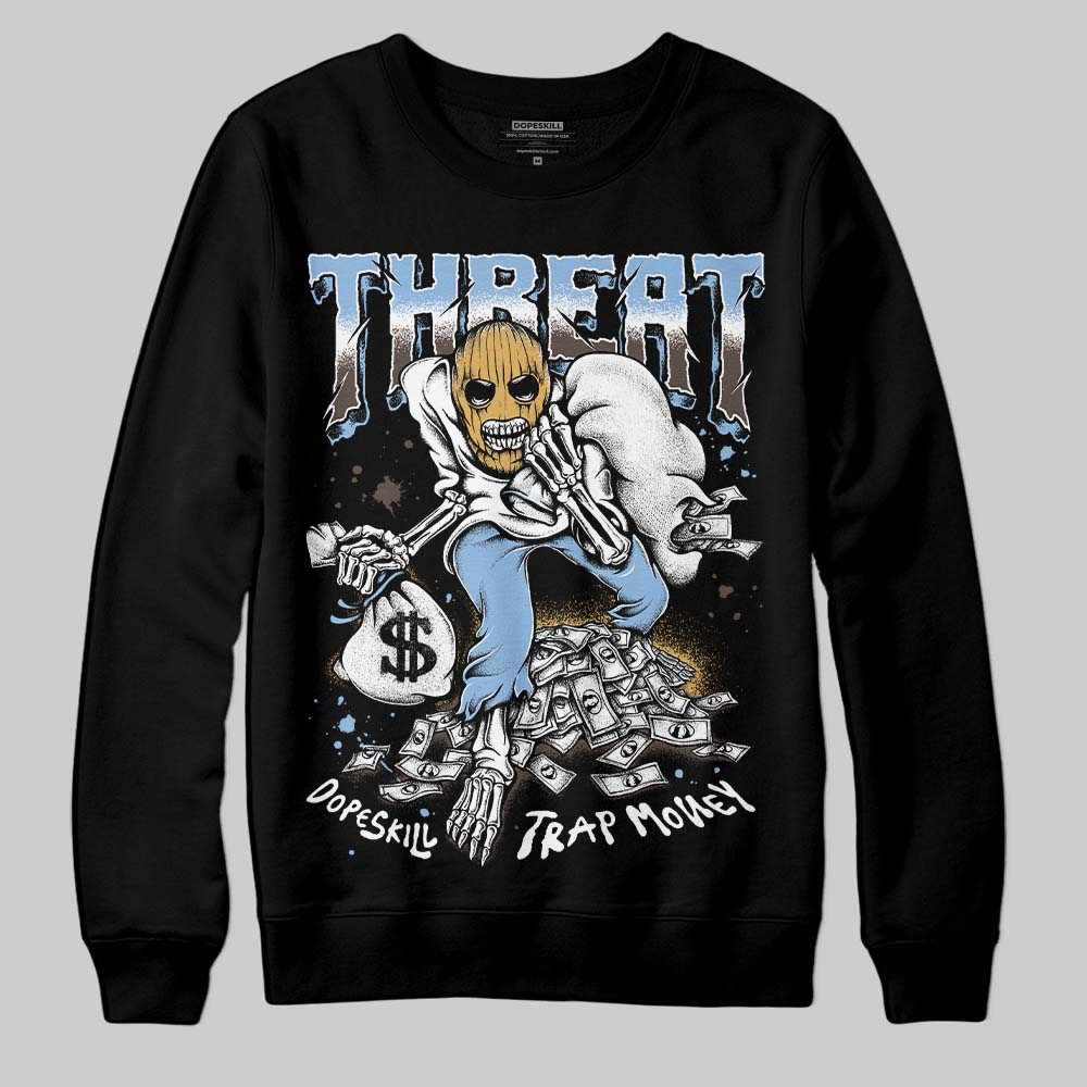Adidas Handball Spezial ‘Light Blue’ DopeSkill Sweatshirt Threat Graphic Streetwear - Black