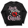 Dunk Low LX Pink Foam DopeSkill Long Sleeve T-Shirt Do It For The Culture Graphic Streetwear - Black