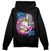 Jordan 4 GS “Hyper Violet” DopeSkill Hoodie Sweatshirt Takin No L's Graphic Streetwear - Black