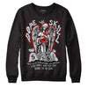 Jordan 2 Retro "Black Cement" DopeSkill Sweatshirt Angels Graphic Streetwear - Black