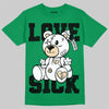 Green Sneakers DopeSkill T-Shirt Love Sick Graphic Streetwear - Irish green