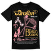 Jordan 3 GS “Red Stardust” DopeSkill T-Shirt Broken Bones Graphic Streetwear - Black