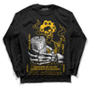 Dunk Yellow Bordeaux DopeSkill Long Sleeve T-Shirt Show Me The Money Graphic Streetwear - Black