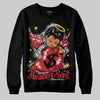 Jordan 14 Retro Ferrari (2025) DopeSkill Sweatshirt Heaven Sent Graphic Streetwear - black