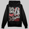 Jordan 4 “Flight Club” DopeSkill Hoodie Sweatshirt Real Ones Move In Silence Graphic Streetwear - Black