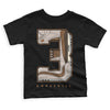 Jordan 3 Retro Palomino DopeSkill Toddler Kids T-shirt No.3 Graphic Streetwear - Black