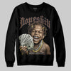 A Ma Maniére x Air Jordan 4 “Dark Mocha” DopeSkill Sweatshirt Money Loves Me Graphic Streetwear - black