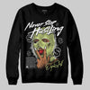 Jordan 11 “Inner Beast” DopeSkill Sweatshirt Never Stop Hustling Graphic Streetwear - Black