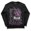 Jordan 2 “Mauve/Off-Noir” DopeSkill Long Sleeve T-Shirt Black King Graphic Streetwear - Black 