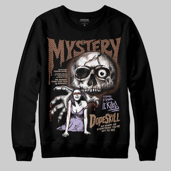 Harris Tweed x Wmns Dunk Low 'Sesame' DopeSkill Sweatshirt Mystery Ghostly Grasp Graphic Streetwear - Black